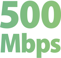 500 Mbps