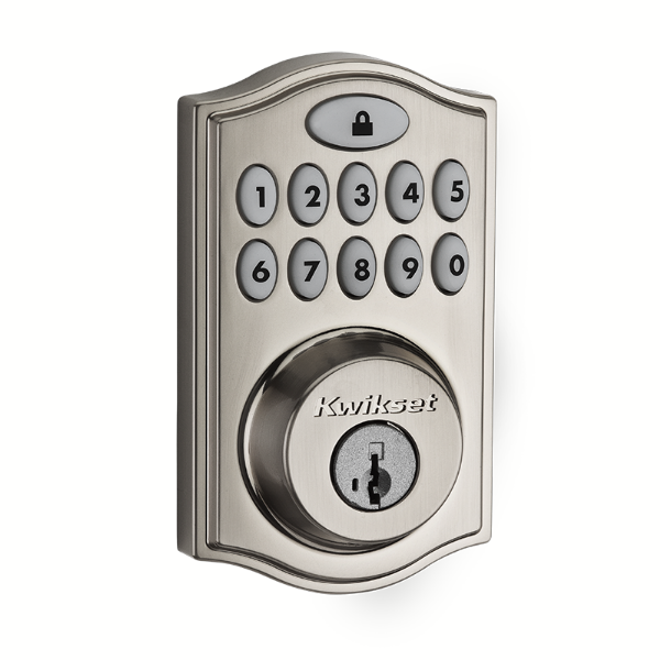 SmartCode Deadbolt - Brushed Nickel