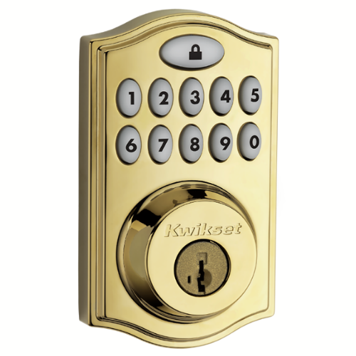 SmartCode Deadbolt - Brass