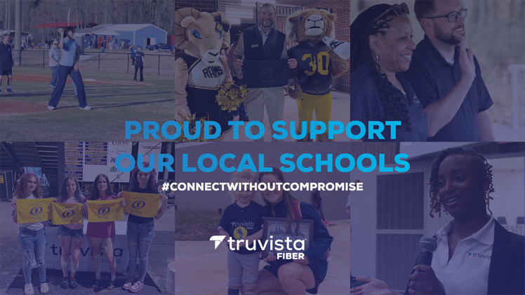 Truvista Fiber Contributes More Than $112,000 to Support Local Schools